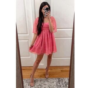 ABERCROMBIE + FITCH Emerson Angel Sleeve Boho Floral Cottagecore Princess Dress
